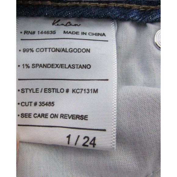 KanCan NWT High Rise Ankle Skinny Jeans Estilo KC7131M  1/24 Button Fly Stretch - Picture 6 of 8